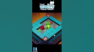 Tiny Robots Portal Escape: Minigame Sokobot Solid 11-15