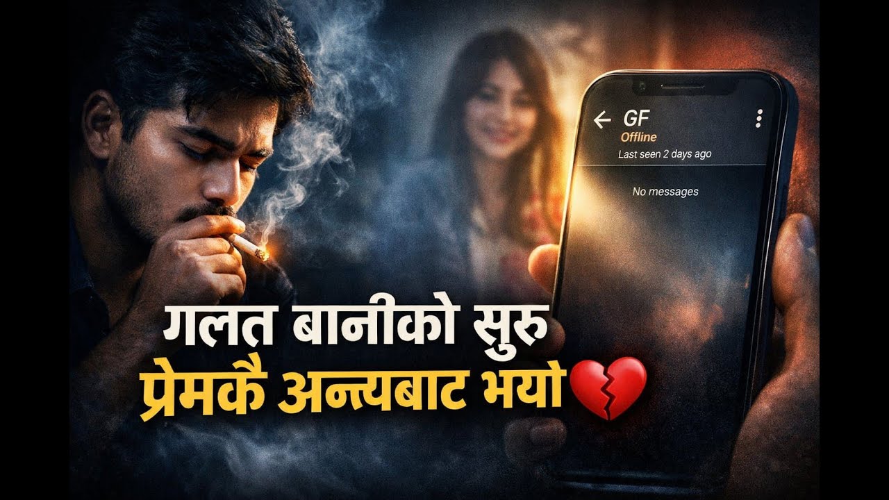 Gf नबोले पछि चुरोट खान् सिकेको मैले 🥺 Nepali traditional story 2082। New Nepali story #nepalistory