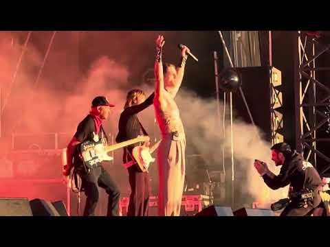 Maneskin Gossip W Tom Morello LIVE Open Er Festival 2024 Gdynia Poland 7 3 24 