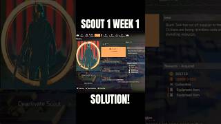 SCOUT MISSION 1 Explained! 💥 Mutiny Y7S3 Manhunt Guide + Events & Companions #shorts