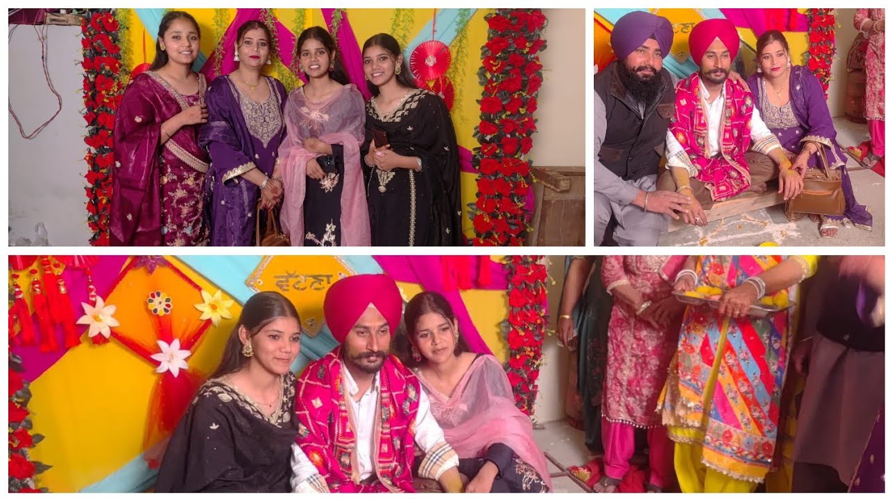 Sade chachu da vhia 💗jaggo function 🤗Full enjoy kita gys😃