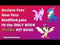 The Ancient Pets, The New Pets, The modified Pets, Al1 & 151 Pet's of Prodigy Math Game