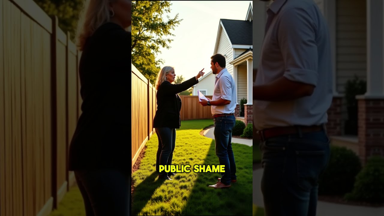 HOA Karen Slammed My Door About A Fence Didn T Know It S Legally Protected