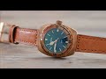 New Bronze Vostok 1967 Amphibia 198B53 Watch Unboxing &amp; Review