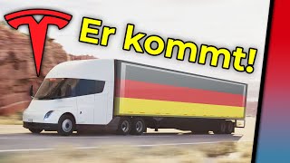 Teslas E-LKW kommt erstmals nach Deutschland! (Tesla Semi Truck auf IAA TRANSPORTATION 2024)