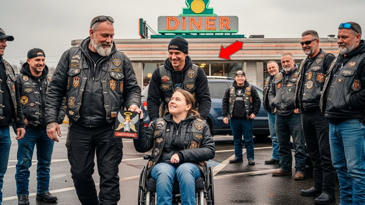 Bikers Form Human Wall Around Bullied Disabled Girl in Diner