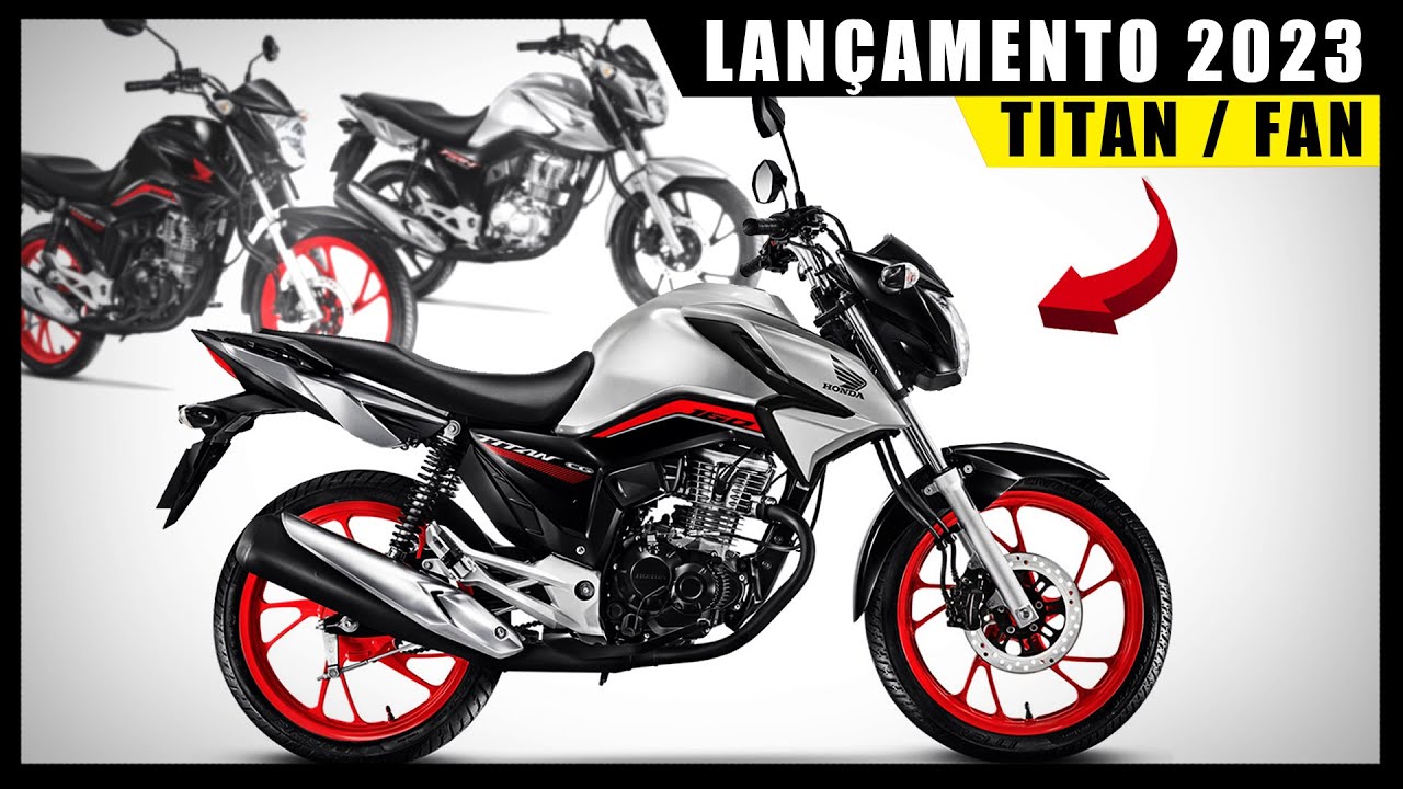 Honda lança modelos CG 160 Titan e CG Fan da linha 2023