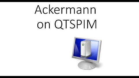 MIPS: ACKERMANN FUNCTION on QTSPIM