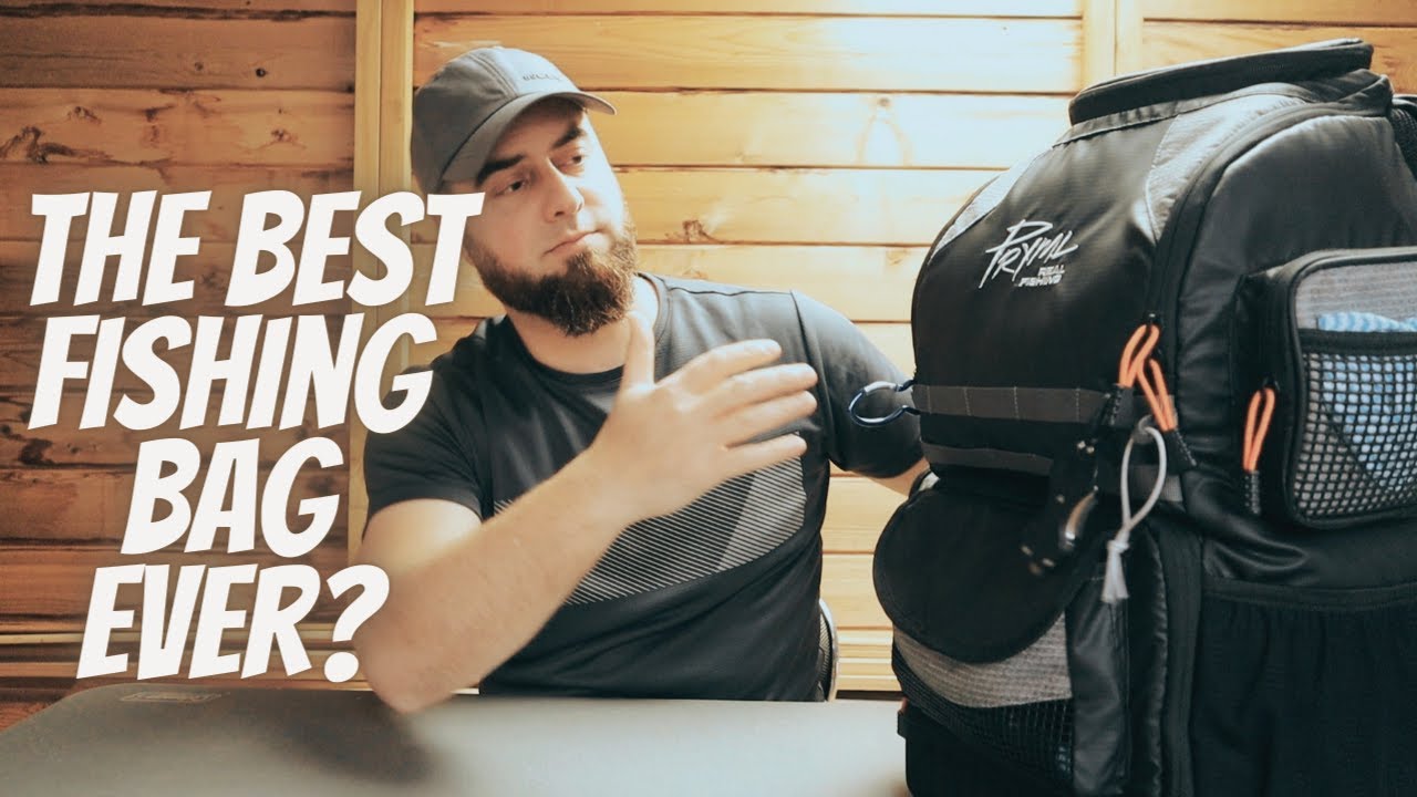 THE BEST FISHING BAG EVER? Pryml review + bag dump! 