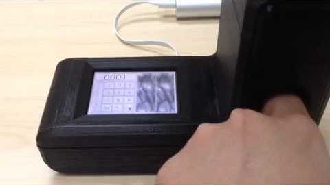 Finger vein recognition device