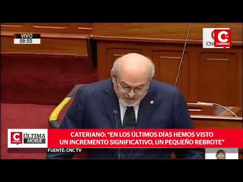 Congreso le negó la confianza al Gabinete de Pedro Cateriano