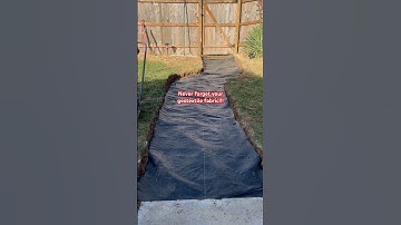 What fabric for installing pavers? #geotextile #woven #landscaping #construction #pavers #patio