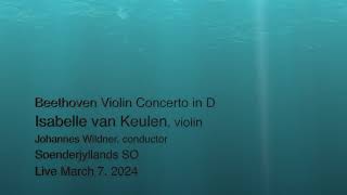 Isabelle van Keulen Live 2024 (Beethoven)