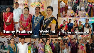 Wedding | Pradnya Sunny \u0026 Paresh Namrata | Baps Mandir Uran Mora #marriage #fashion #makeup #style