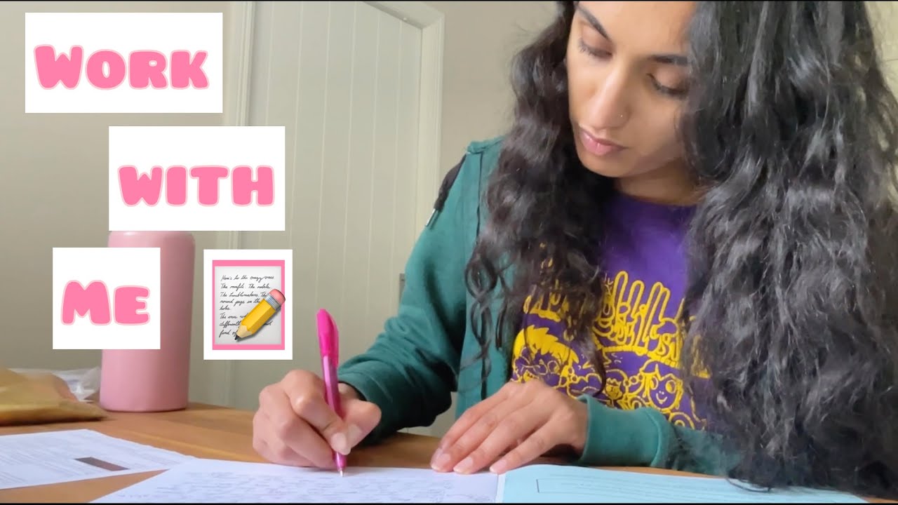 Work w/ Me ASMR - Pen, Paper, & Procrastination 