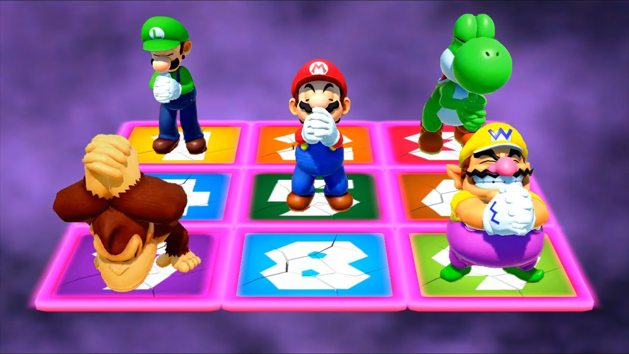 【マリオパーティ4】ミニゲーム総力戦！マリオVsヨッシーVsルイージVsドンキーコング