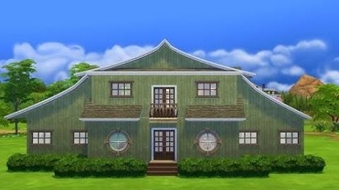 Sims 4 Speed Build Gardener Outlook House Newcrest Optimist