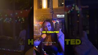 I Asked About Her Ex… She WENT OFF! 😭 #Shorts #publicinterview #dating
