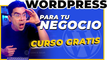 Curso Wordpress Básico 🔥 Página Web desde Cero y Paso a Paso Completo para Negocios 🚀