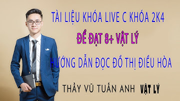 [Live 2k4 - Buổi 12] Hướng Dẫn Đọc Đồ Thị Điều Hòa | Luyện thi Vật Lý - thầy Vũ Tuấn Anh