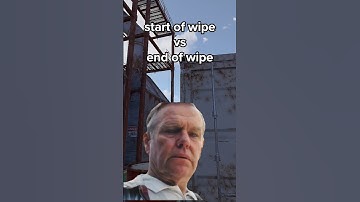 Start of wipe vs end of wipe