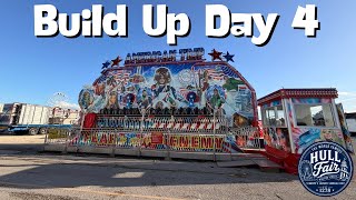 Day 4 Of The Hull Fair 2026 Pull On & Build Up  — Huge Ride Arrivals