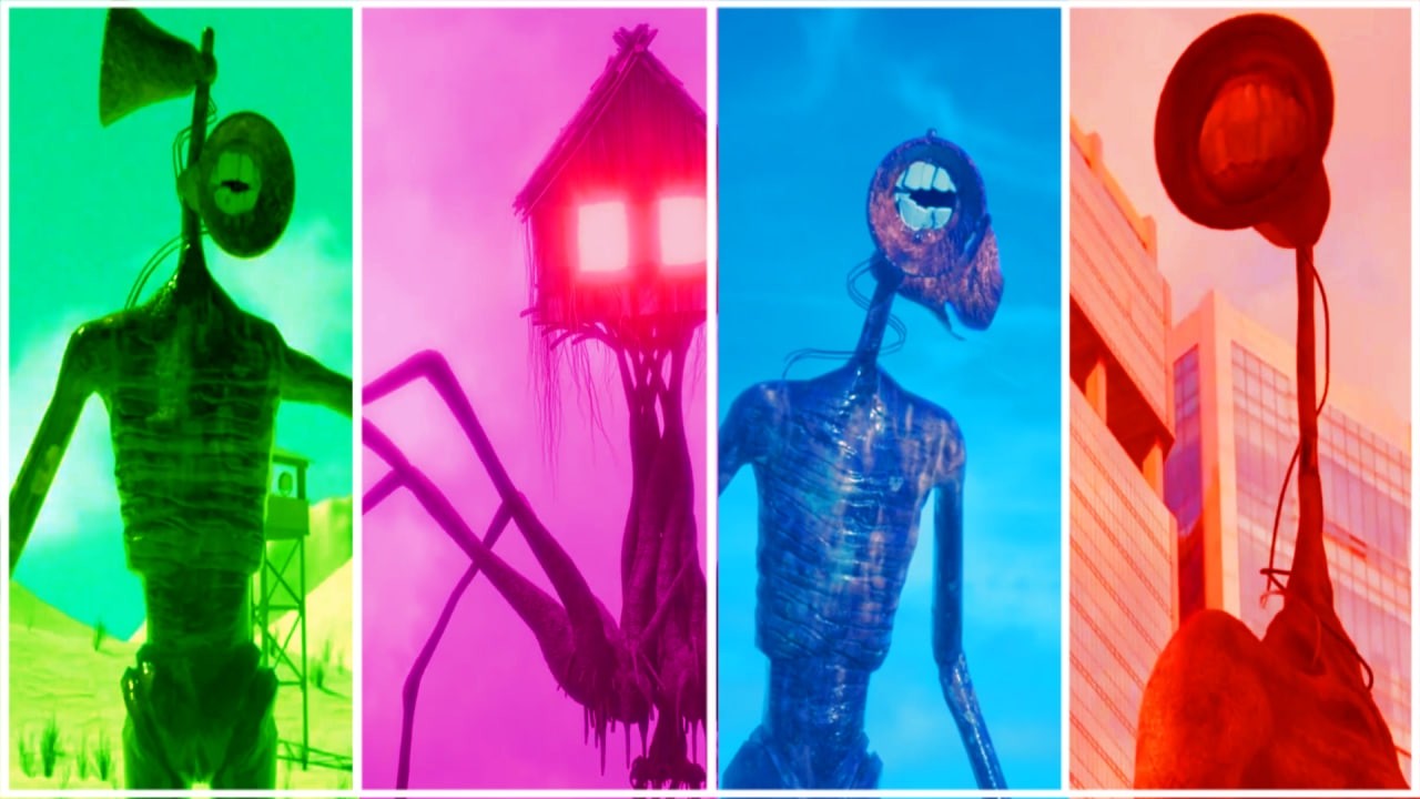 Siren Head Hause Head Megamix MegaBattle