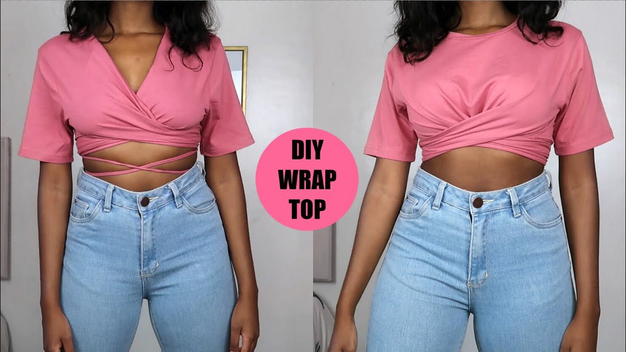 How To: Cut Band Tees Into Destroyed Crop Tops