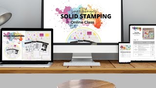 Simple Techniques - Solid Stamps Online Class