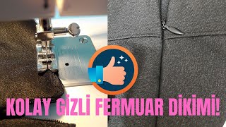 Etek Fermuarı Nasıl Dikilir? Kapalı Gizli Fermuar Dikimi How To Sew A Zipper For A Skirt