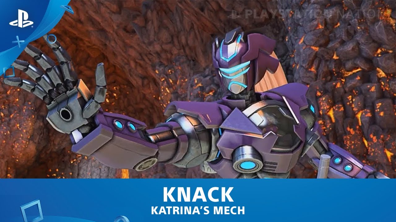 KNACK - Walkthrough - Chapter 11-5: Katrina's Mech [Very Hard] - YouTube