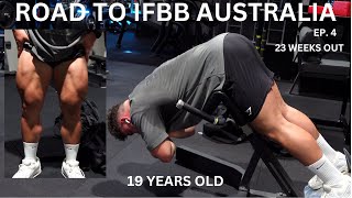 KILLER HAMSTRING SESSION | ROAD TO IFBB AUSTRALIA | EP. 4