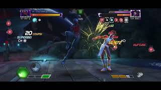 Pavitr node 26 with Spidey 2099 - MCOC AW
