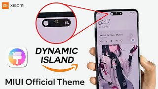  DYNAMIC (Smart) ISLAND MIUI Theme for Xiaomi Phones | Dynamic island theme for xiaomi