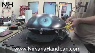 Building a Handpan - Start to Finish - Nirvana Handpan