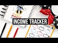 Tracking my Income in My Planner // Happy Planner + Disney Income Tracker // Budgeting Ideas