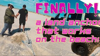 SAVE YOURSELF! Solo beach recovery with LAND ANCHOR!
