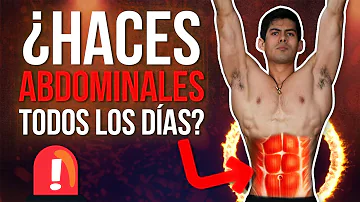 ¿Hay que entrenar los abdominales todos los días?