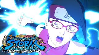 NARUTO X BORUTO Ultimate Ninja STORM CONNECTIONS - Sarada, Mitsuki, \& Momoshiki Gameplay (1440p)