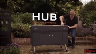 Barbacoa Carbón con Rustidor Hub Everdure by Heston Blumenthal