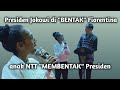 Lucu Abis "Wanita Asal NTT Membentak Presiden Jokowi"