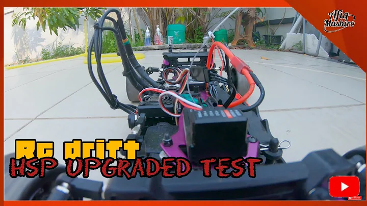 RC Drift | HSP Upgrade to Brushless Motor Test