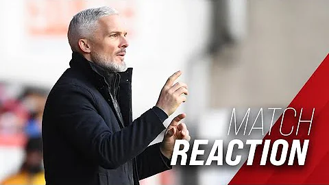 Jim Goodwin on today's defeat to Celtic