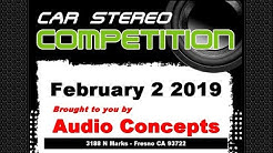 #sundownaudio #gatelyaudio #luckymcgovern CAR STEREO COMPETITION AT AUDIO CONCEPTS IN FRESNO CA. 