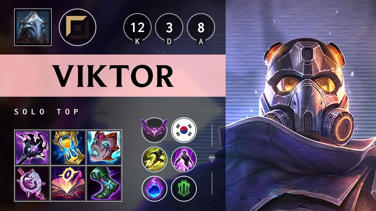 Viktor Top vs Jayce - KR Master Patch 25.21