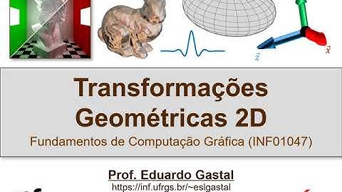 Aula 06: Transformações Geométricas 2D