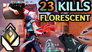 🔥 FLORESCENT JETT 23 KILL DOMINATION — Corrode MAP 🔥 Valorant VOD