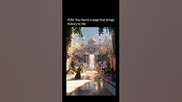 #pov  You wake up in Mythical Atlantis #aiart #reels #history #cinematic #ai #atlantis #film