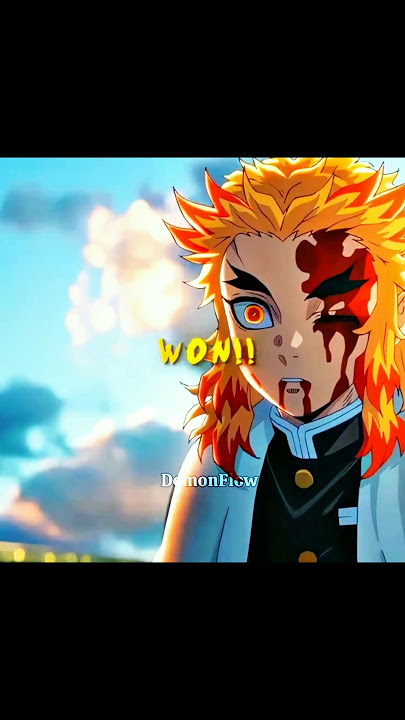 'Rengoku’s Last Scene – Unforgettable & Heartbreaking 😭' #demonslayer#rengoku#anime#knyedit