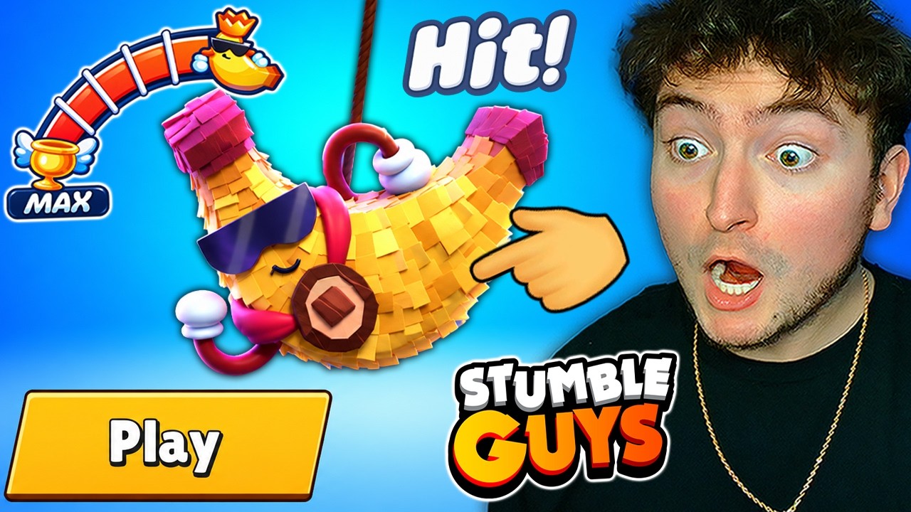 Opening 100 *NEW* Stumble Guys PIÑATAS!